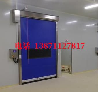 覃塘拉链密封快速卷帘门