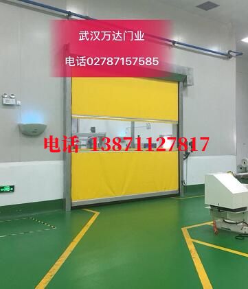 覃塘不锈钢感应式快速卷帘门【垃圾站、防腐、自动】